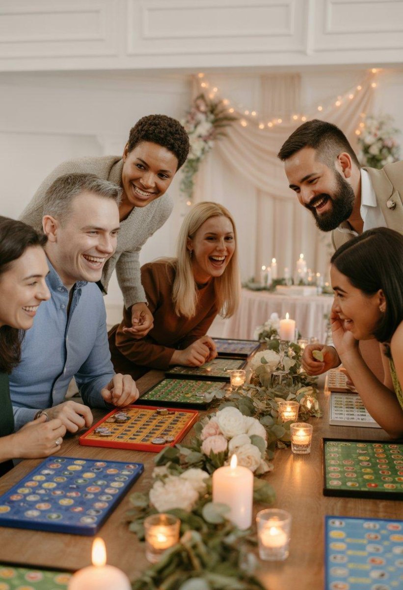 Wedding board game lounge