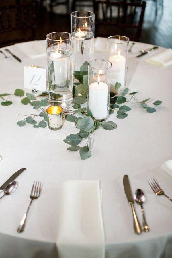 Budget wedding table centerpiece ideas