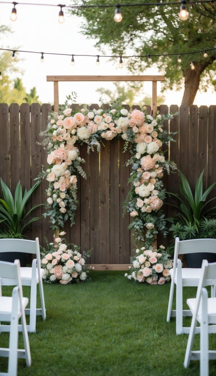 Backyard Wedding at Home Ideas for a Beautiful Day