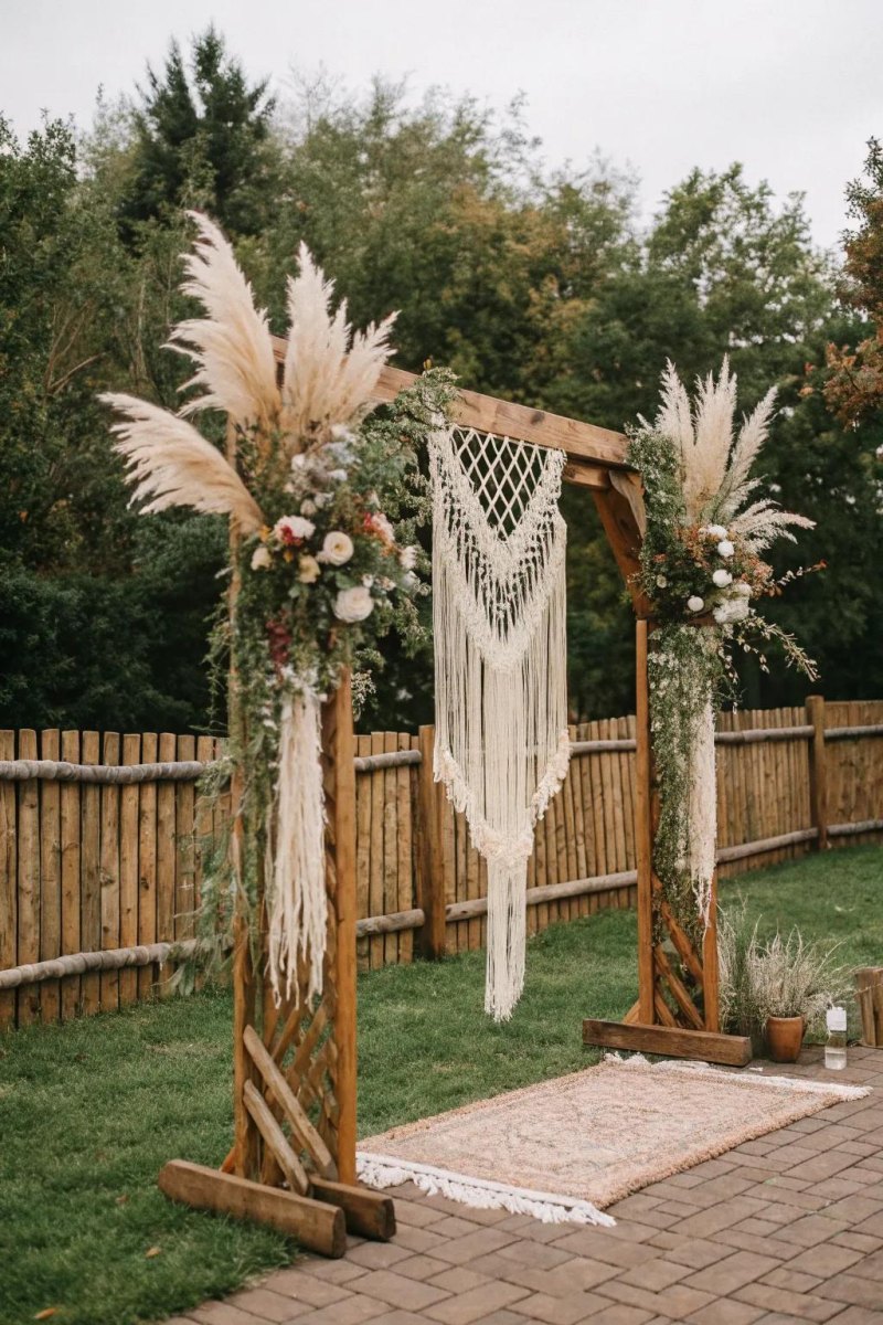 Boho Backyard Micro Wedding Ideas for a Dreamy Day
