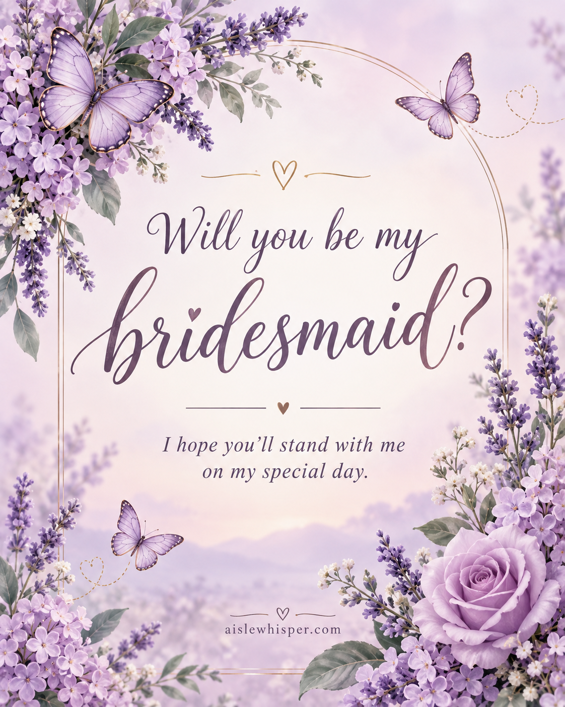Wedding party invitation stationery