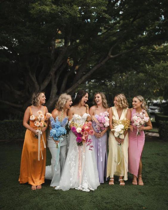 Different bridesmaid dress styles