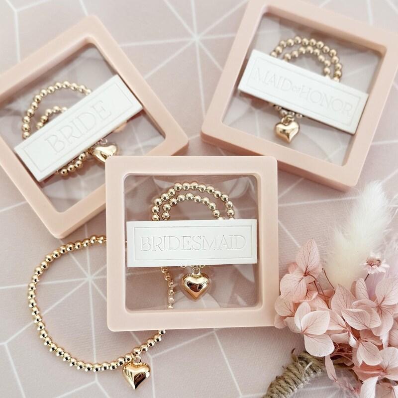 Affordable bridesmaid bracelet