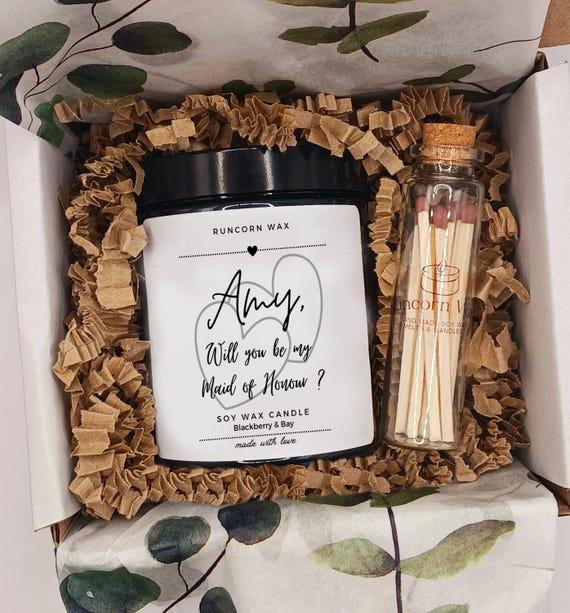Candle and Keepsake Proposal Idea