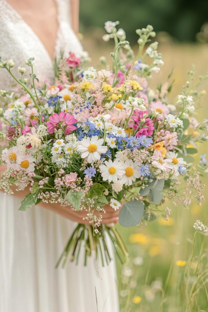 Country wedding bridal bouquet