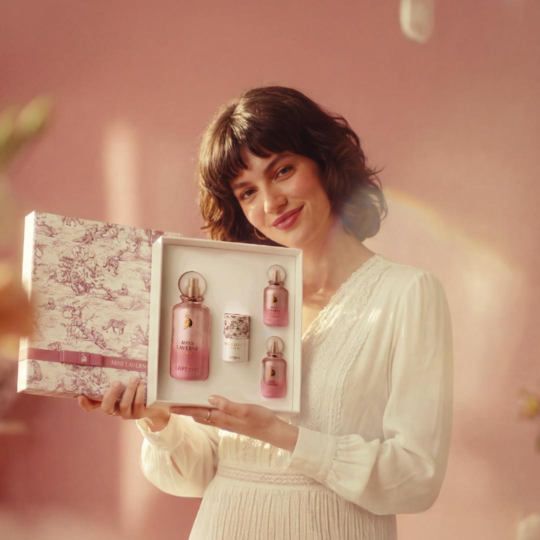 Elegant perfume gift for bridesmaid