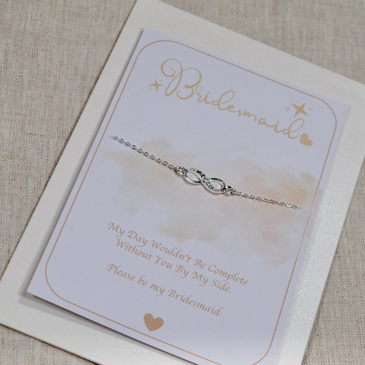 Infinity symbol bracelet