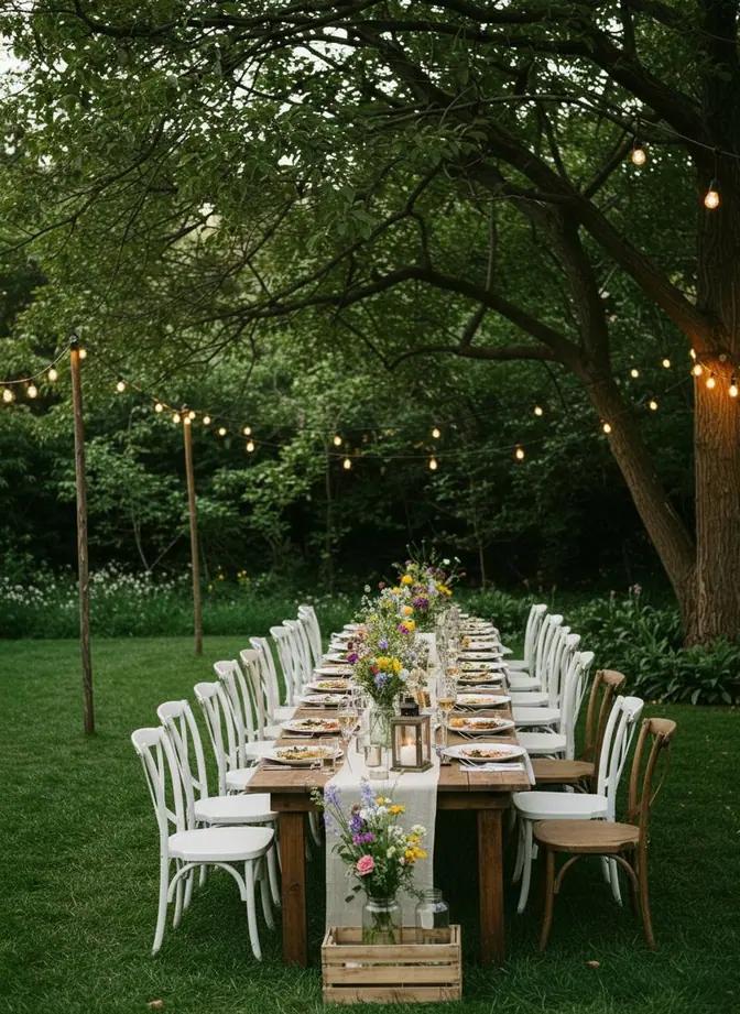 Backyard Wedding Reception Layout Ideas That Work Well