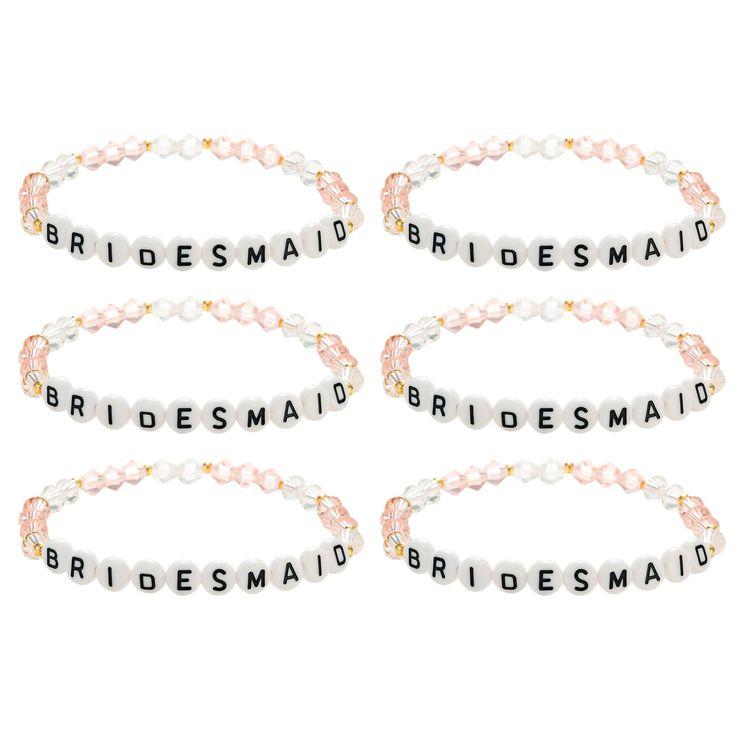 Matching beaded bracelets set