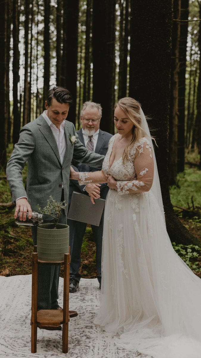 Meaningful wedding ceremony ritual