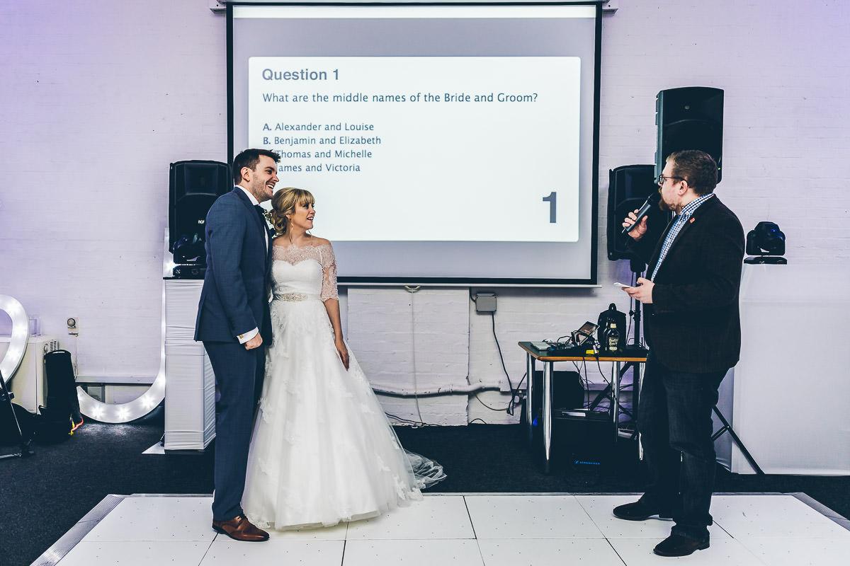 Wedding couple quiz activity