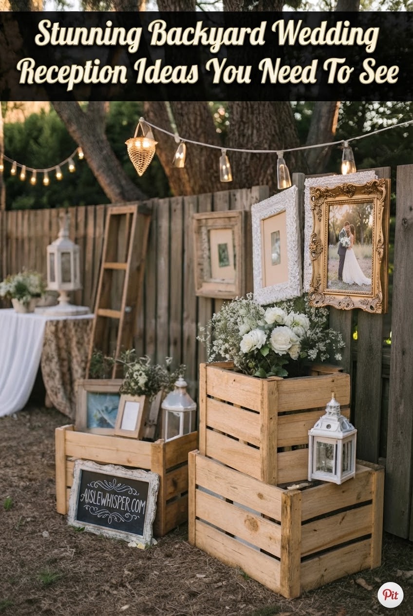 Stunning Backyard Wedding Reception Ideas You Need To See