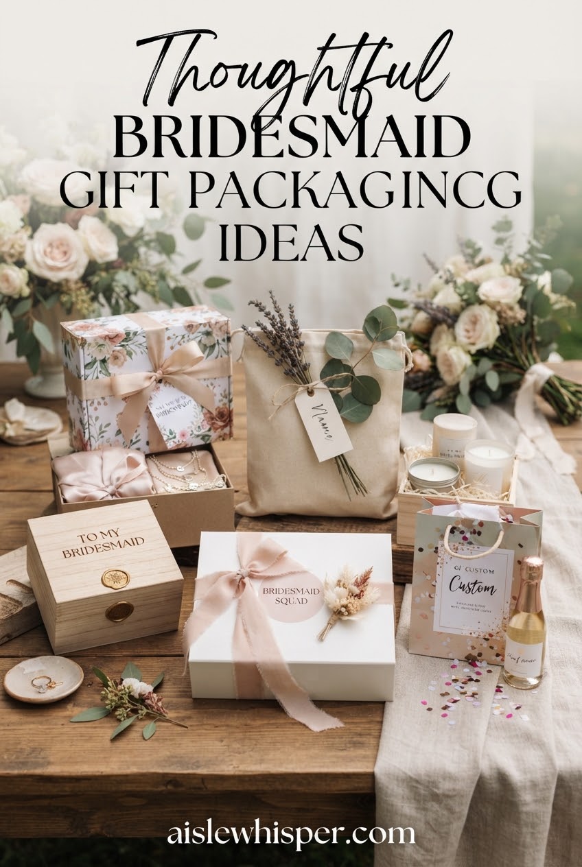 Thoughtful Bridesmaid Gift Packaging Ideas