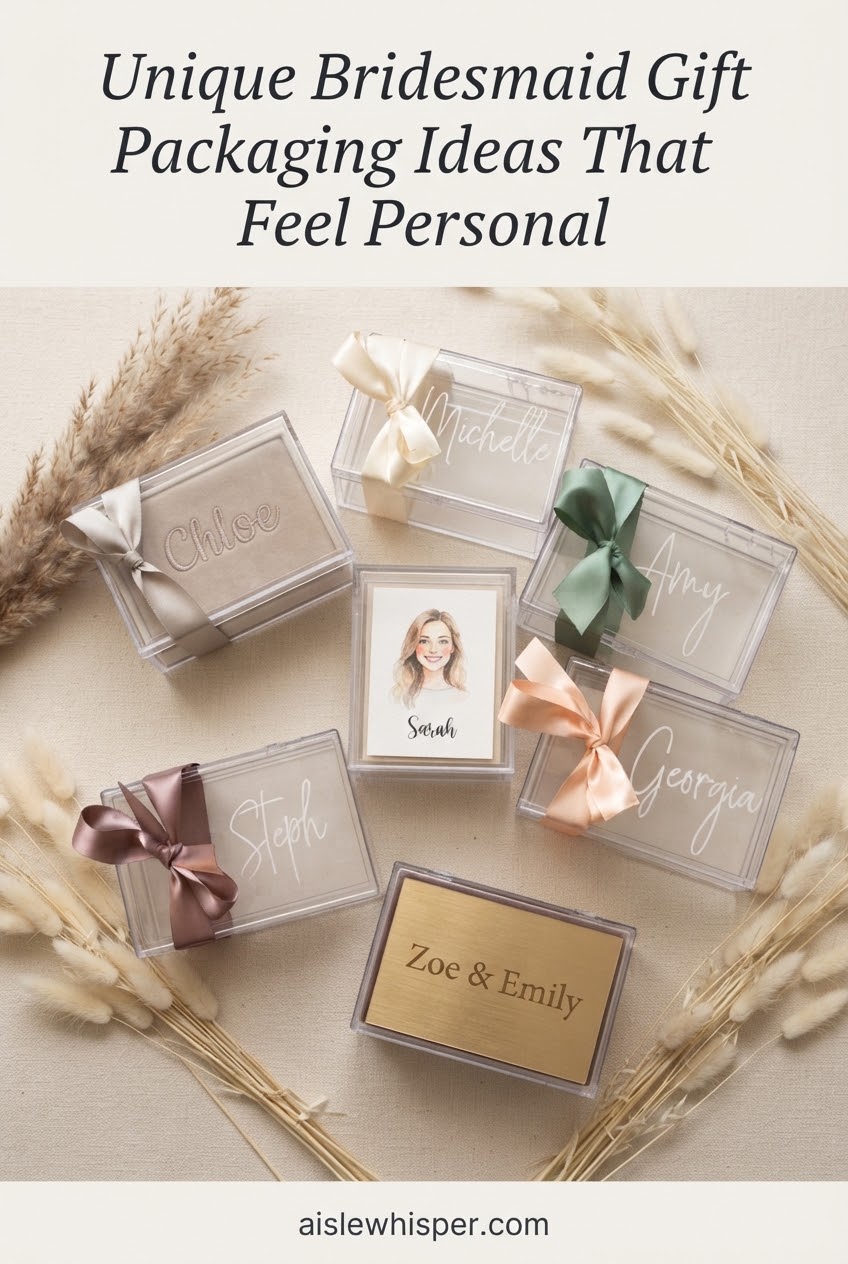 Unique Bridesmaid Gift Packaging Ideas That Feel Personal