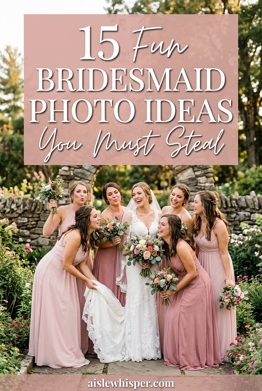 15 Fun Bridesmaid Photo Ideas You Must Steal