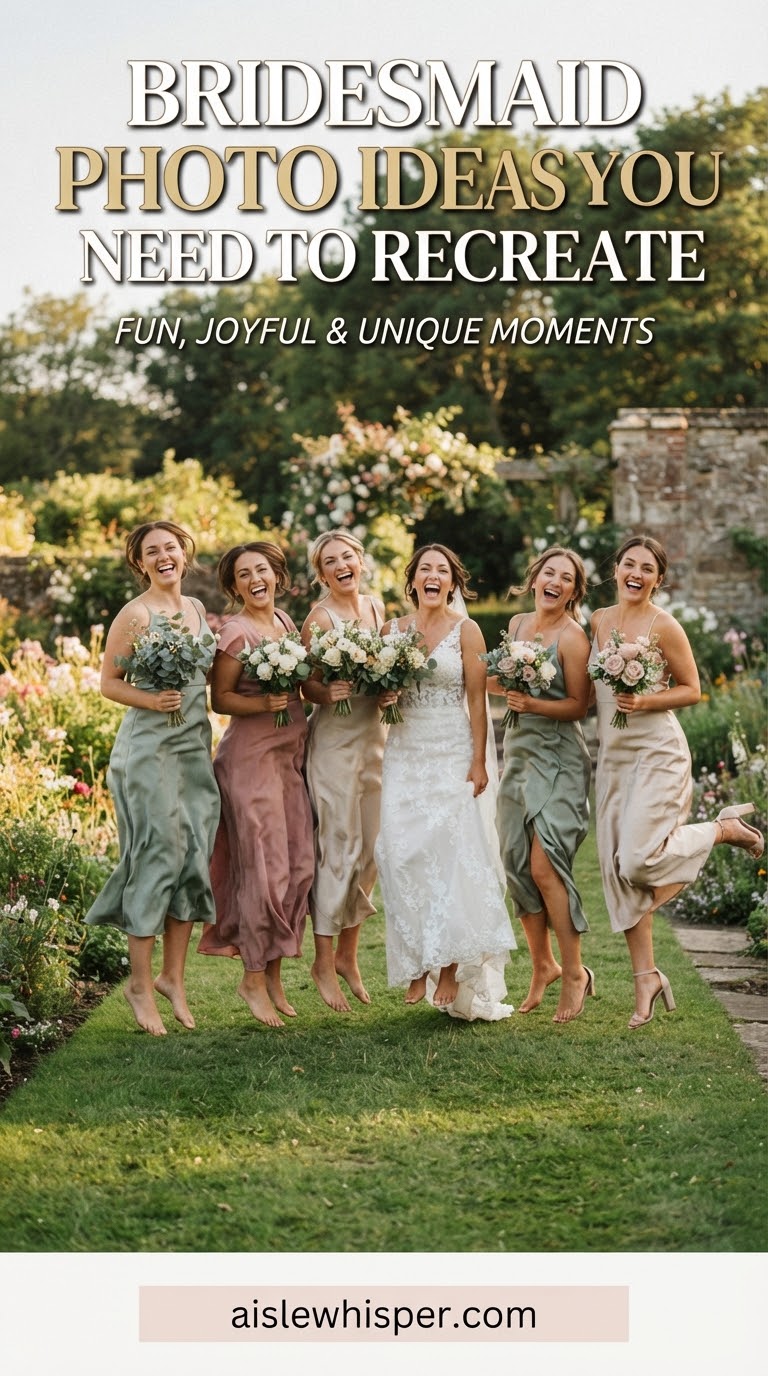 Bridesmaid Photo Ideas You Need to Recreate