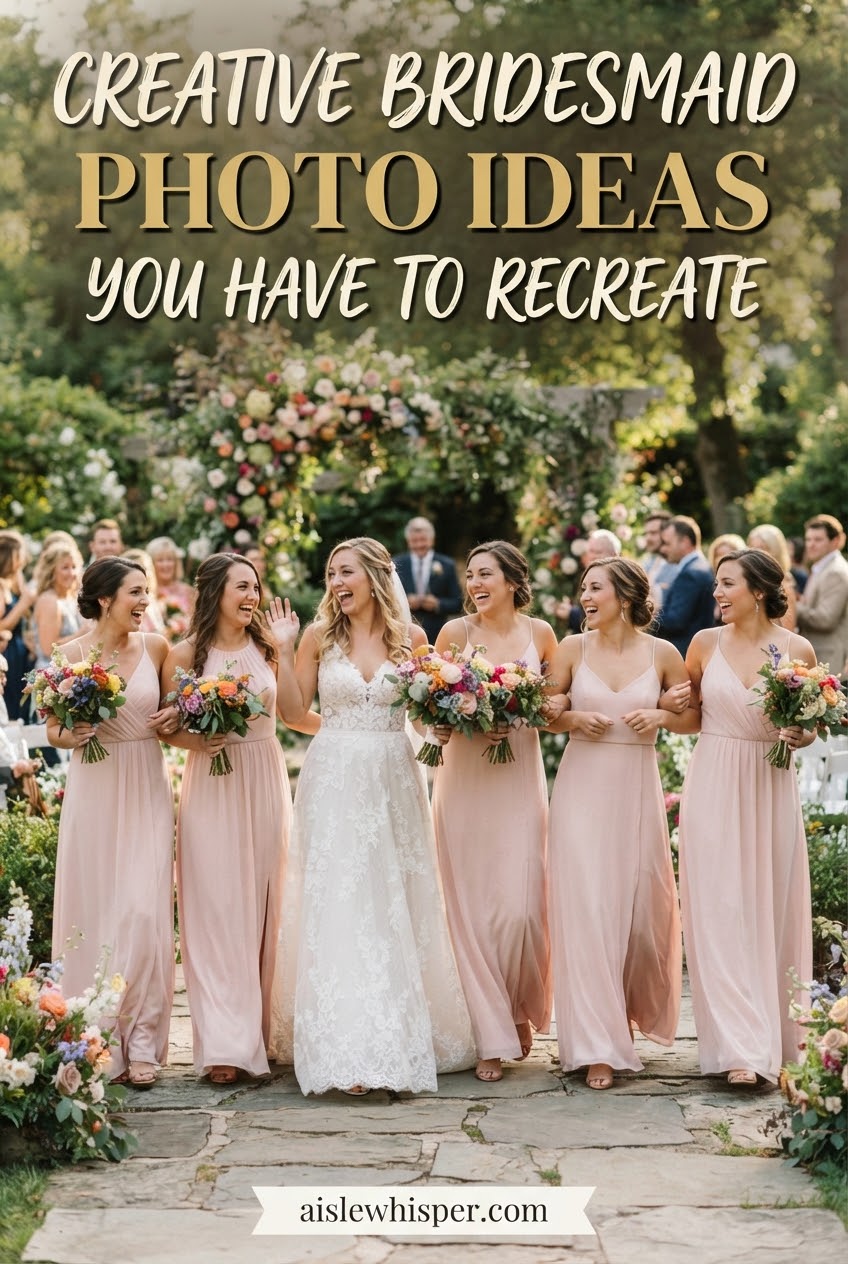 Creative Bridesmaid Photo Ideas You Have to Recreate
