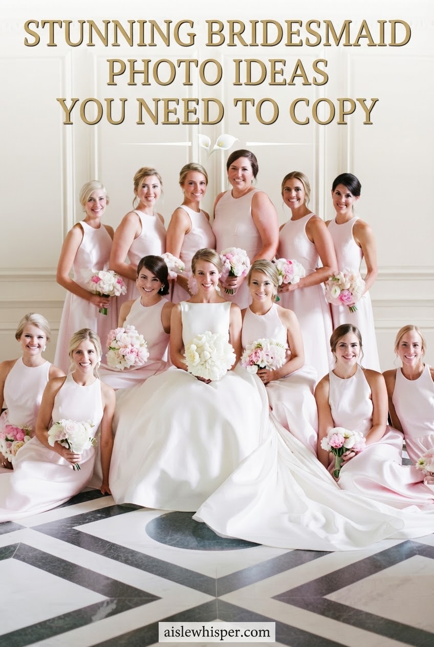Stunning Bridesmaid Photo Ideas You Need to Copy