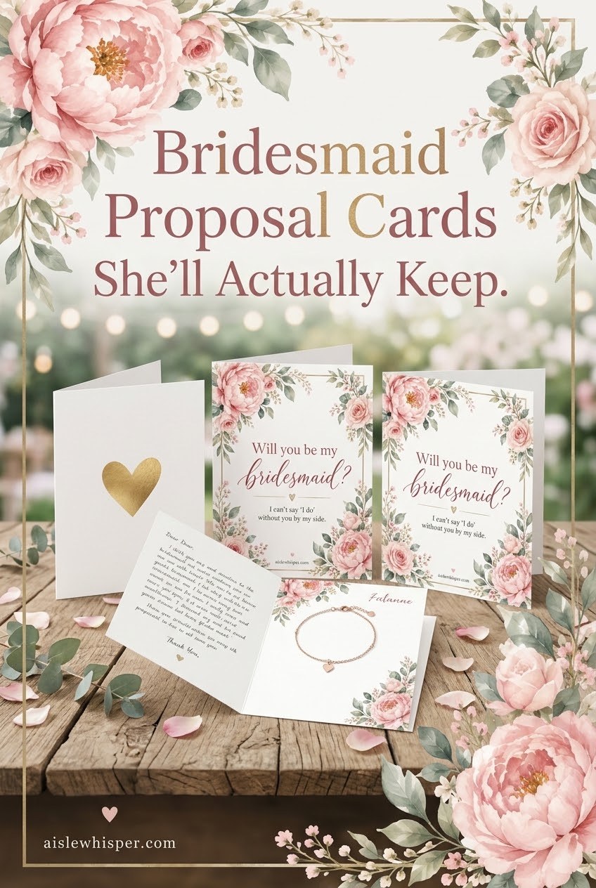 Bridesmaid Proposal Cards She'll Actually Keep