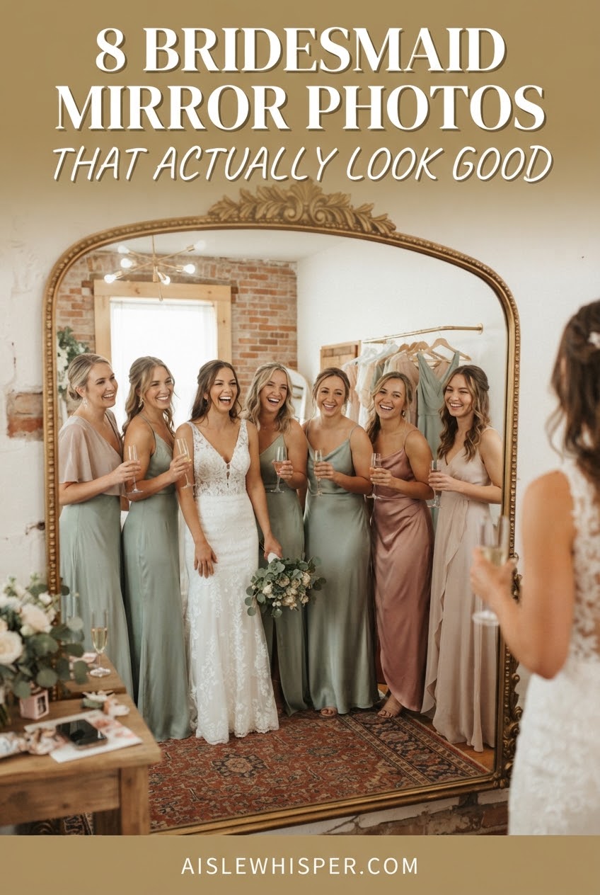 8 Bridesmaid Mirror Photos That Actually Look Good