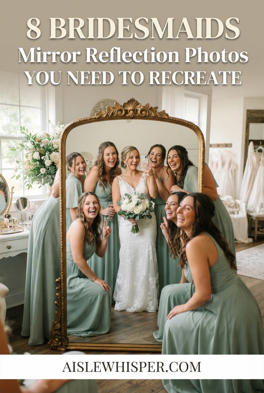 8 Bridesmaids Mirror Reflection Photos You Need To Recreate