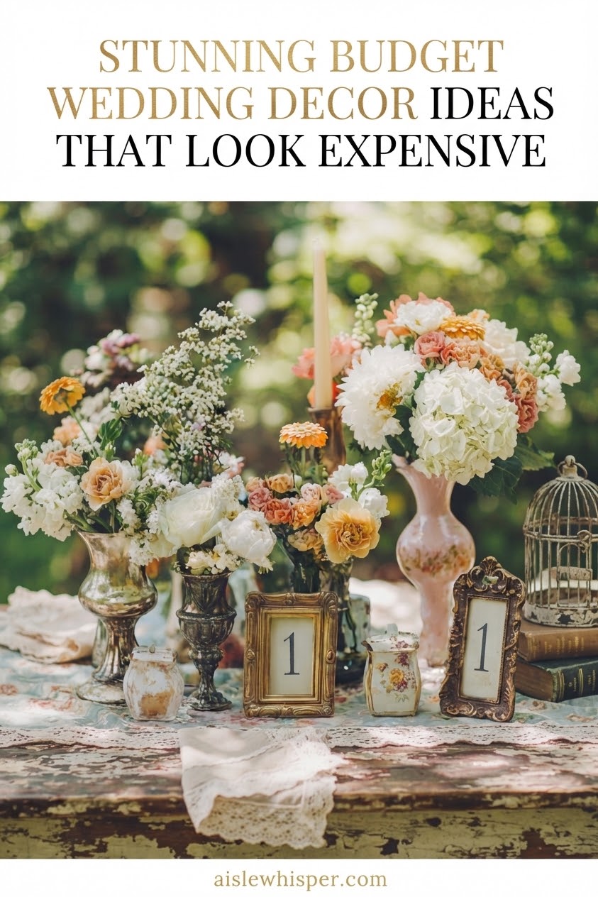 Stunning Budget Wedding Decor Ideas That Look Expensive