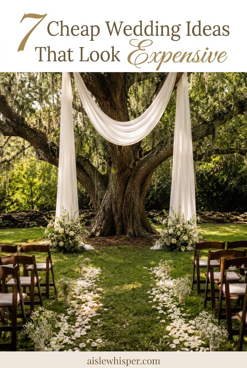 7 Cheap Wedding Ideas That Look Expensive