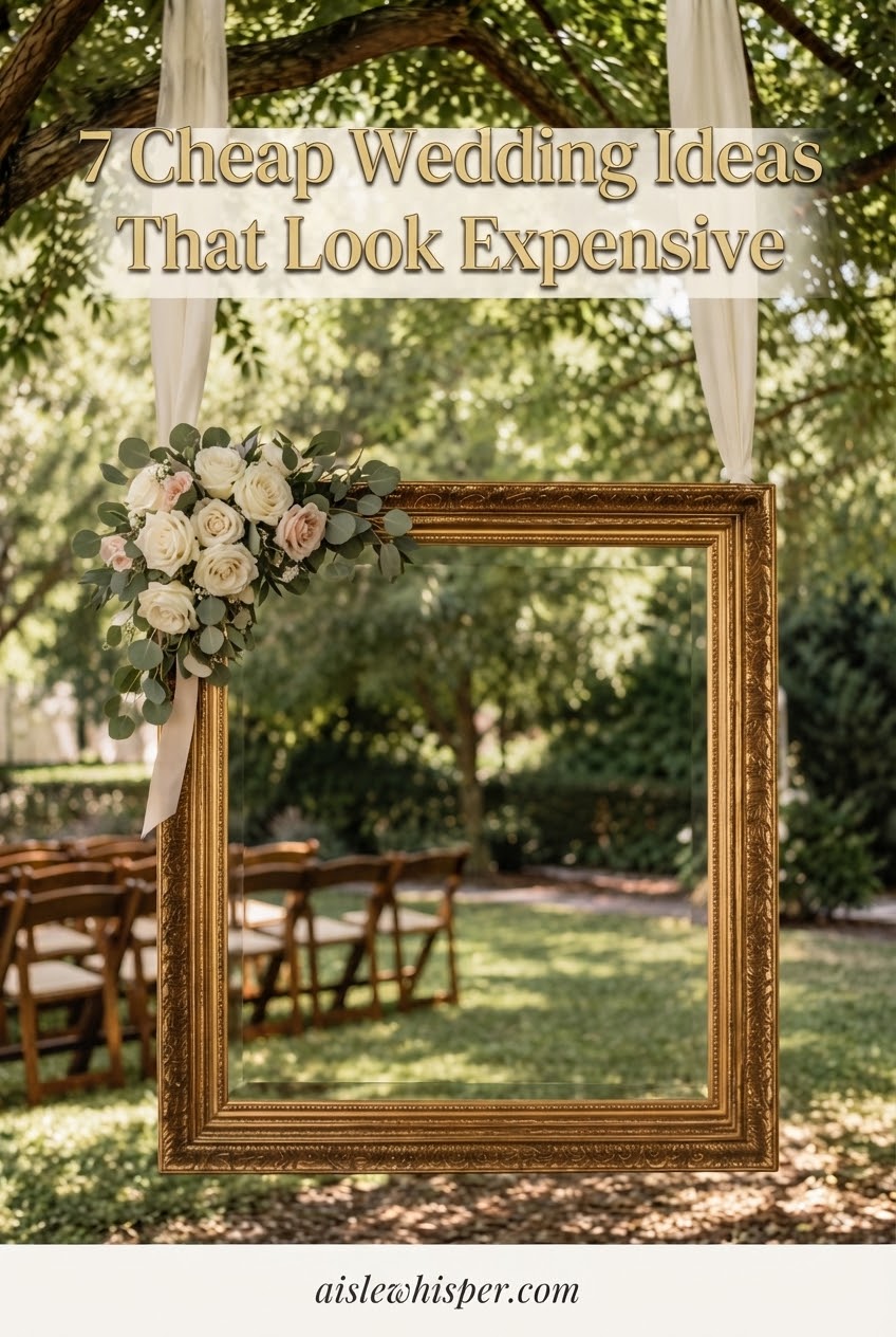7 Cheap Wedding Ideas That Look Expensive