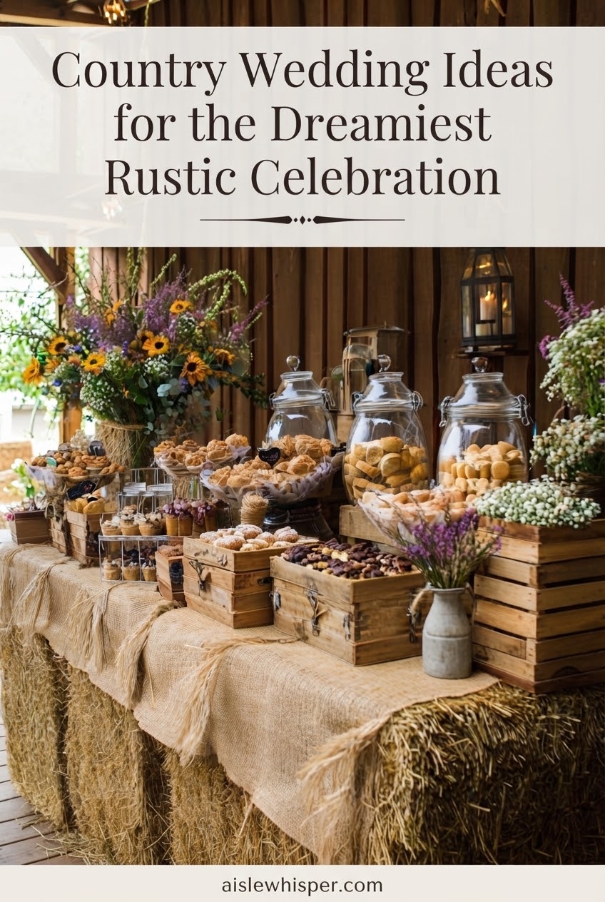 Country Wedding Ideas for the Dreamiest Rustic Celebration