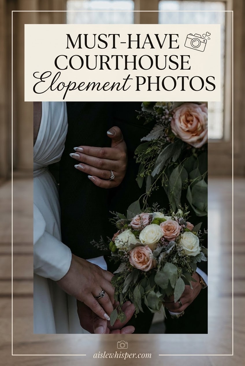 Must-Have Courthouse Elopement Photos