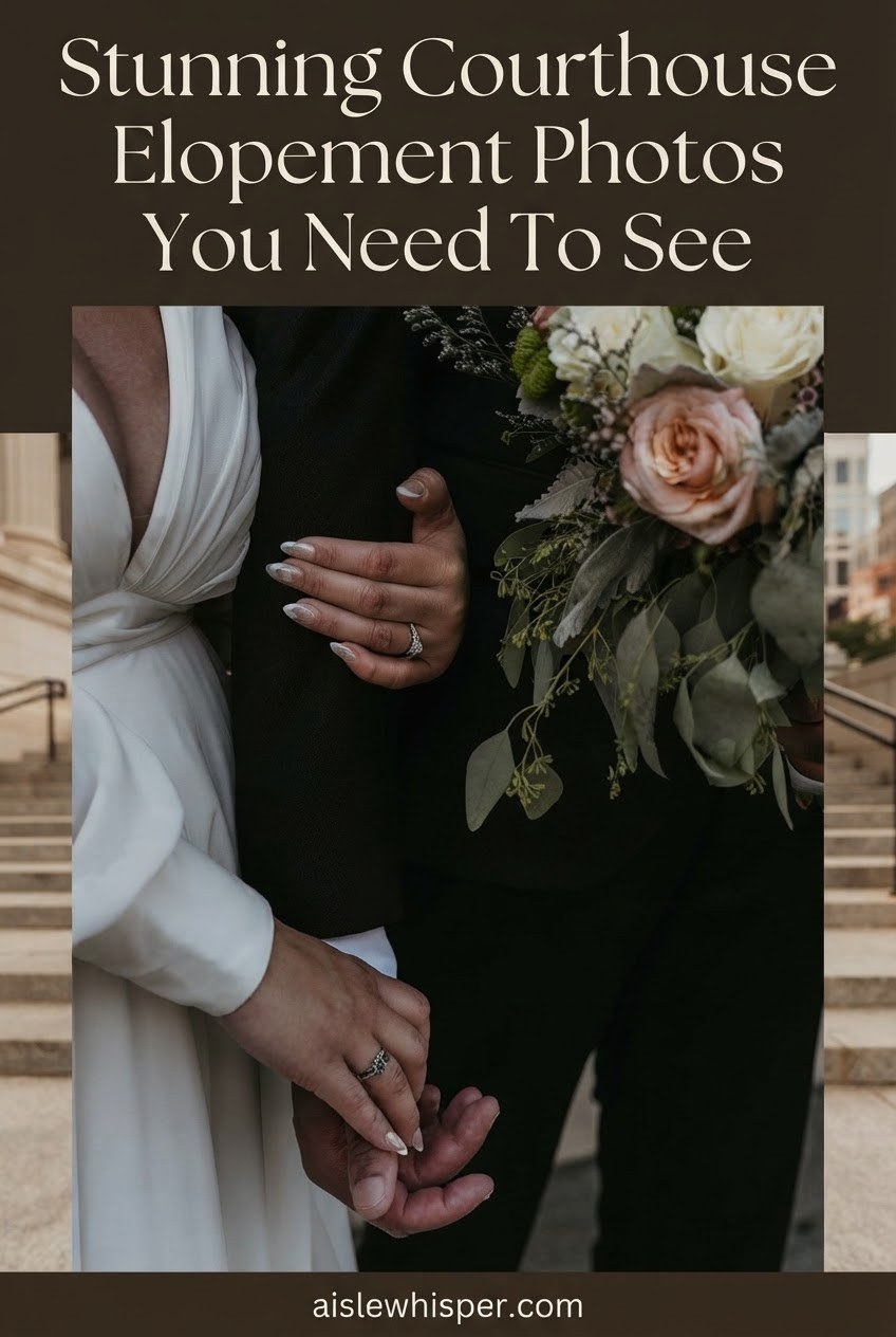 Stunning Courthouse Elopement Photos You Need To See