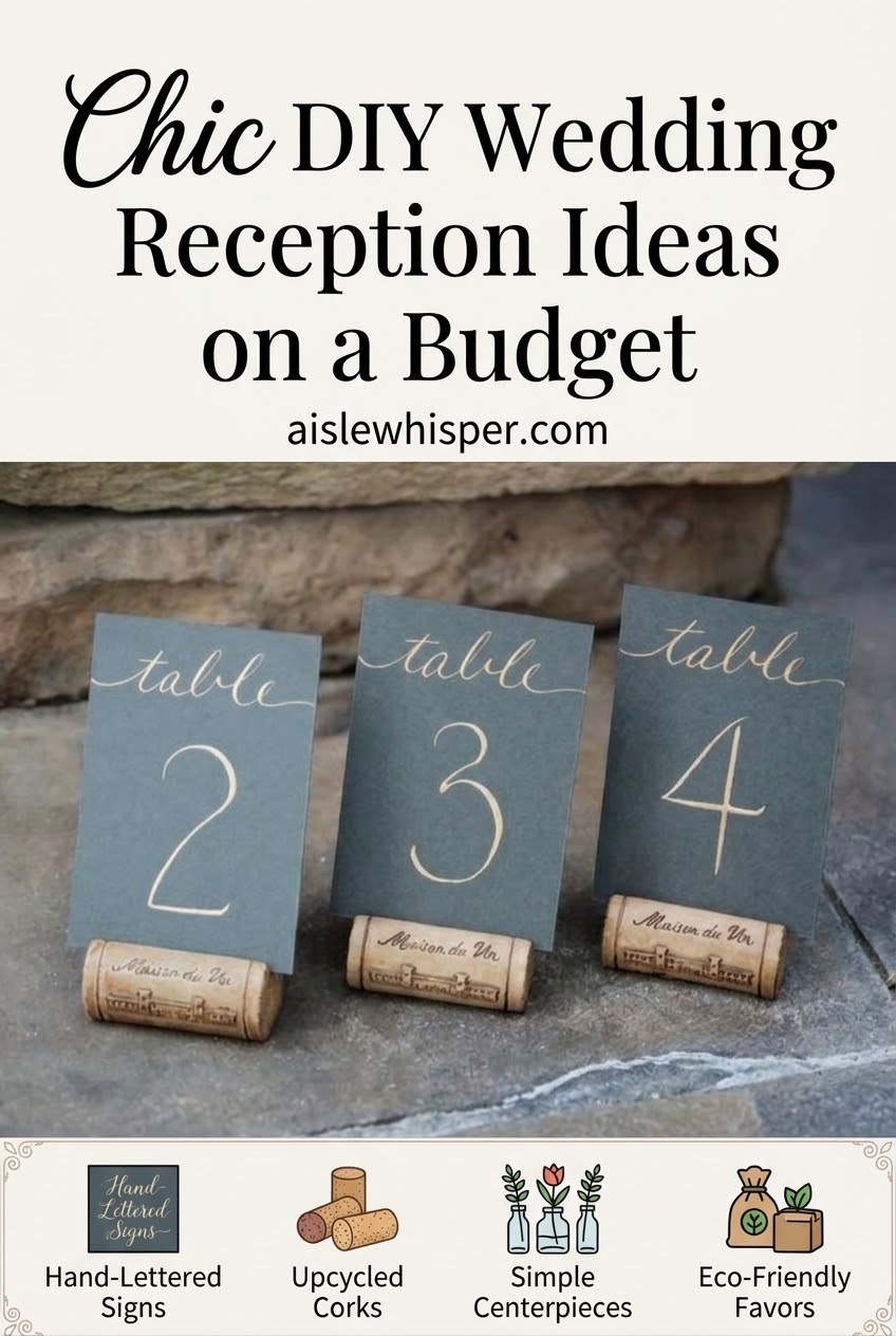 Chic DIY Wedding Reception Ideas on a Budget