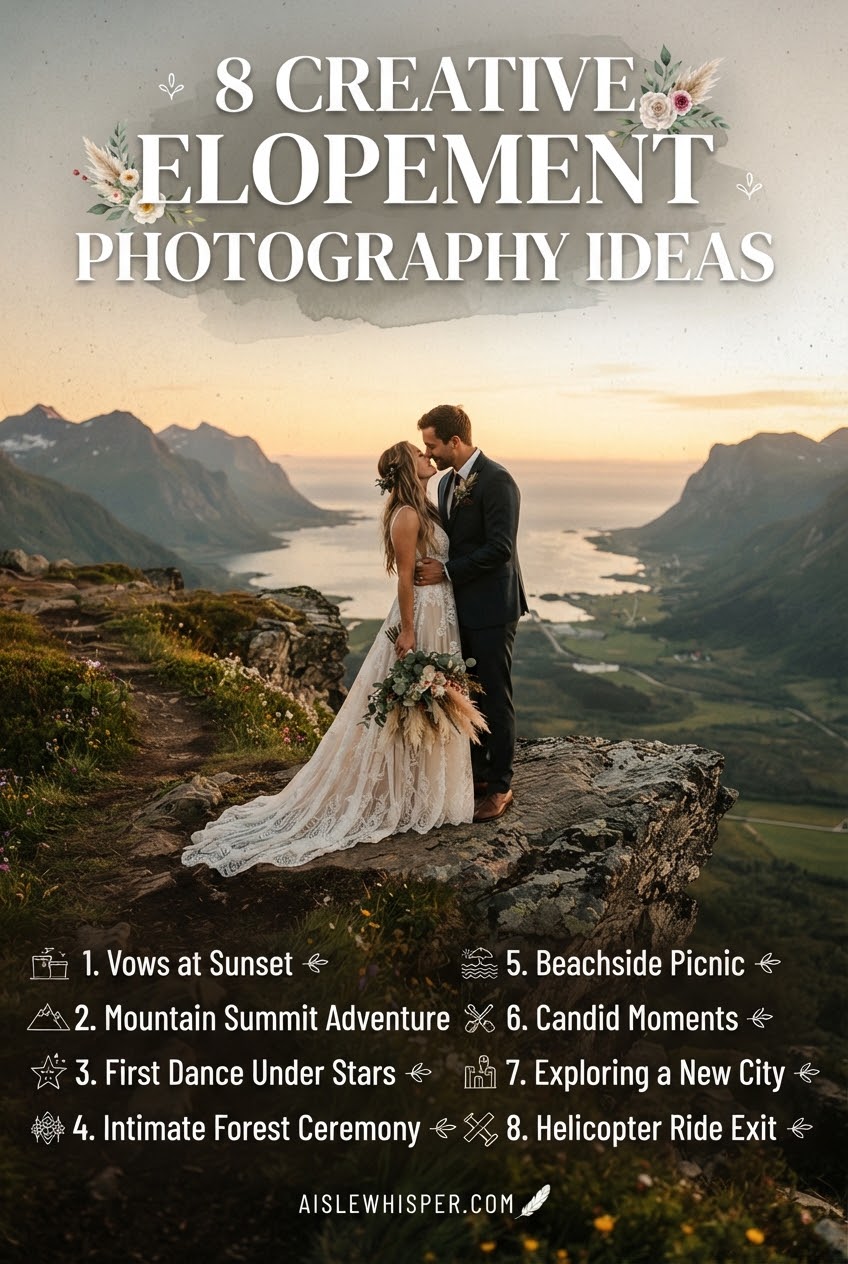 8 Creative Elopement Photography Ideas