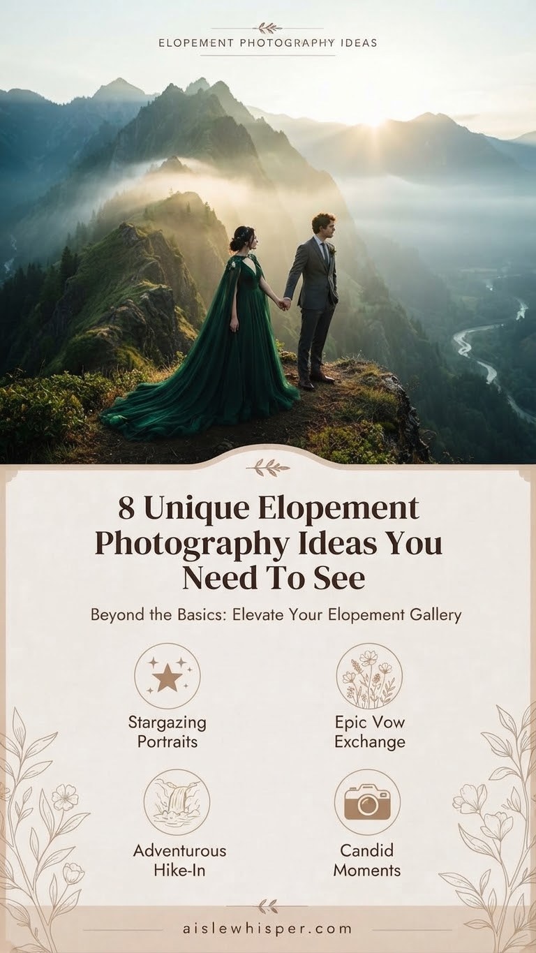 8 Unique Elopement Photography Ideas You Need To See