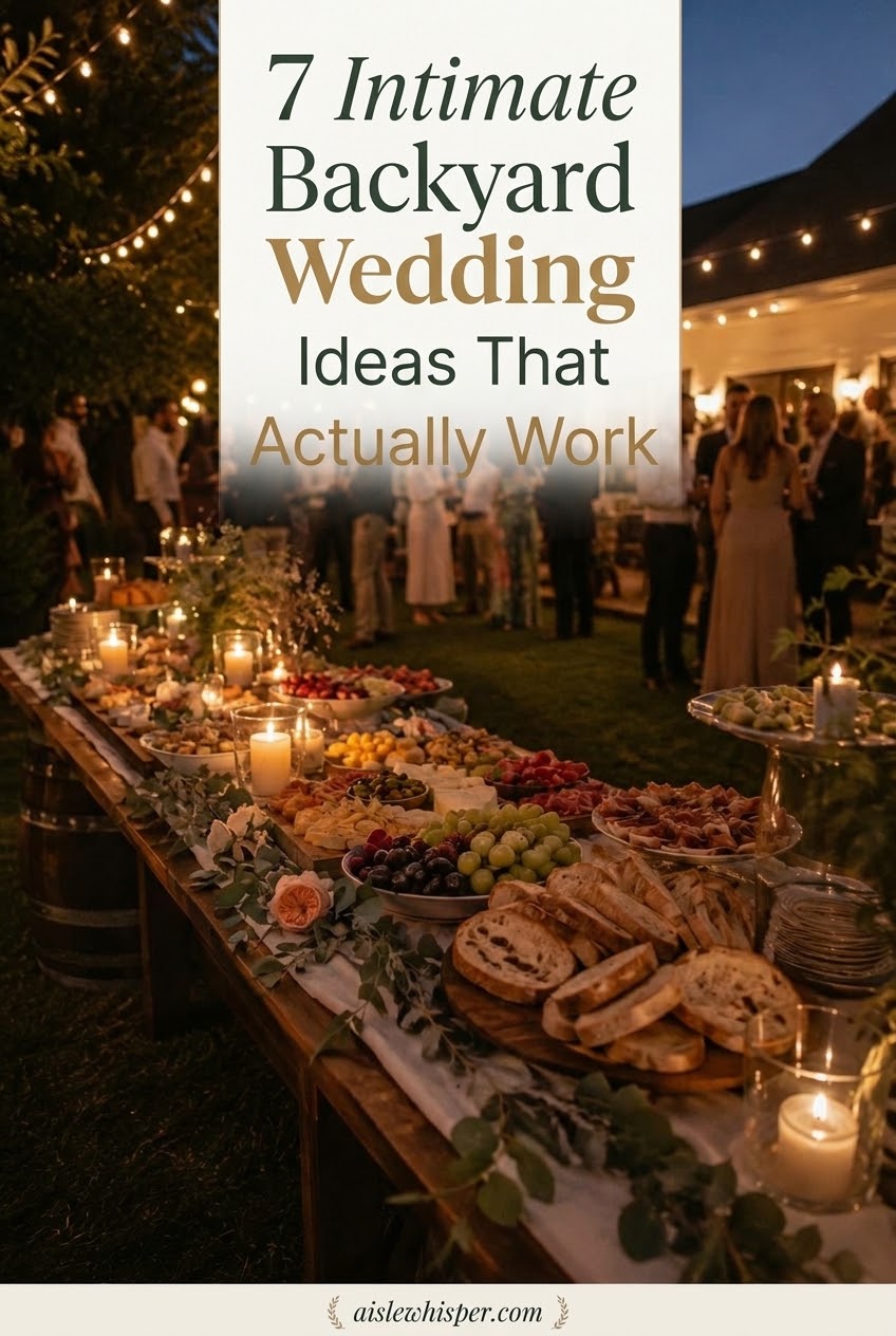 7 Intimate Backyard Wedding Ideas That Actually Work