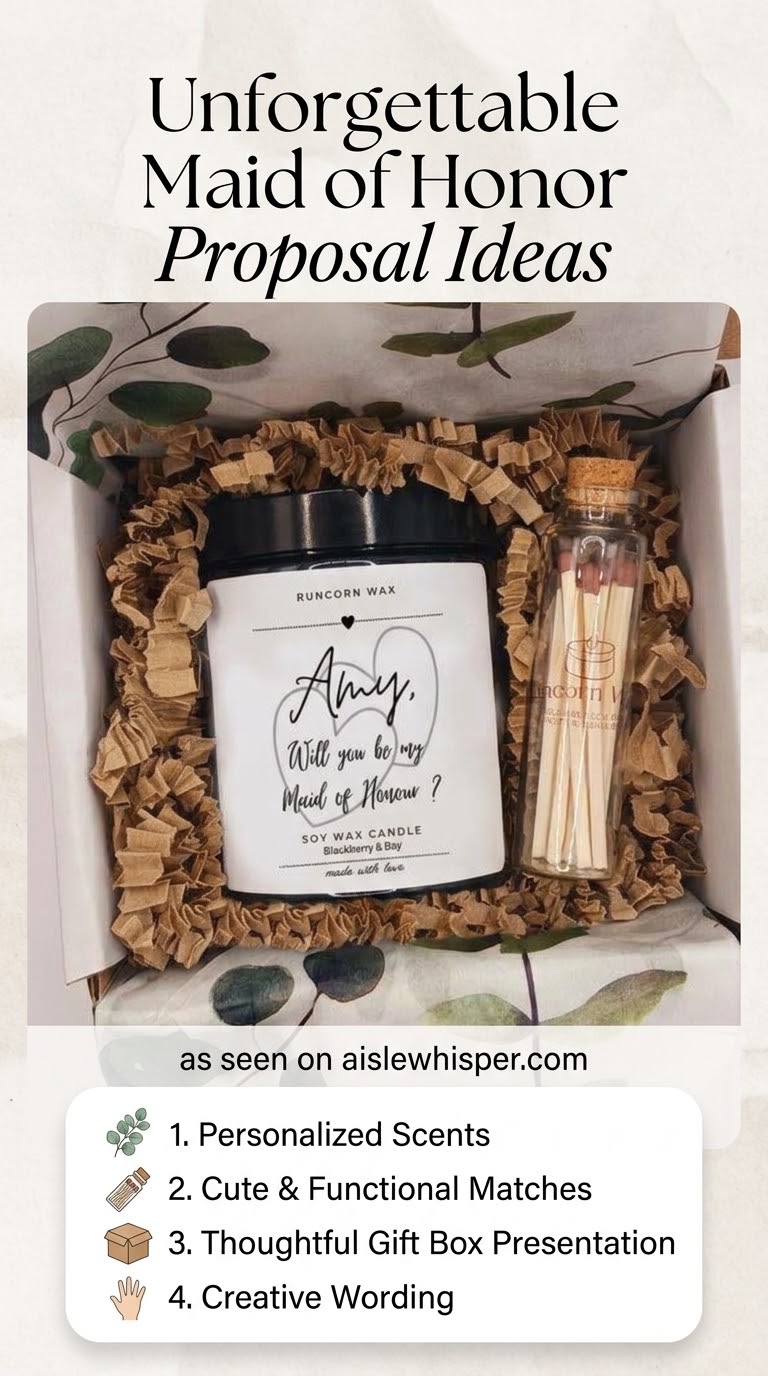 Unforgettable Maid of Honor Proposal Ideas