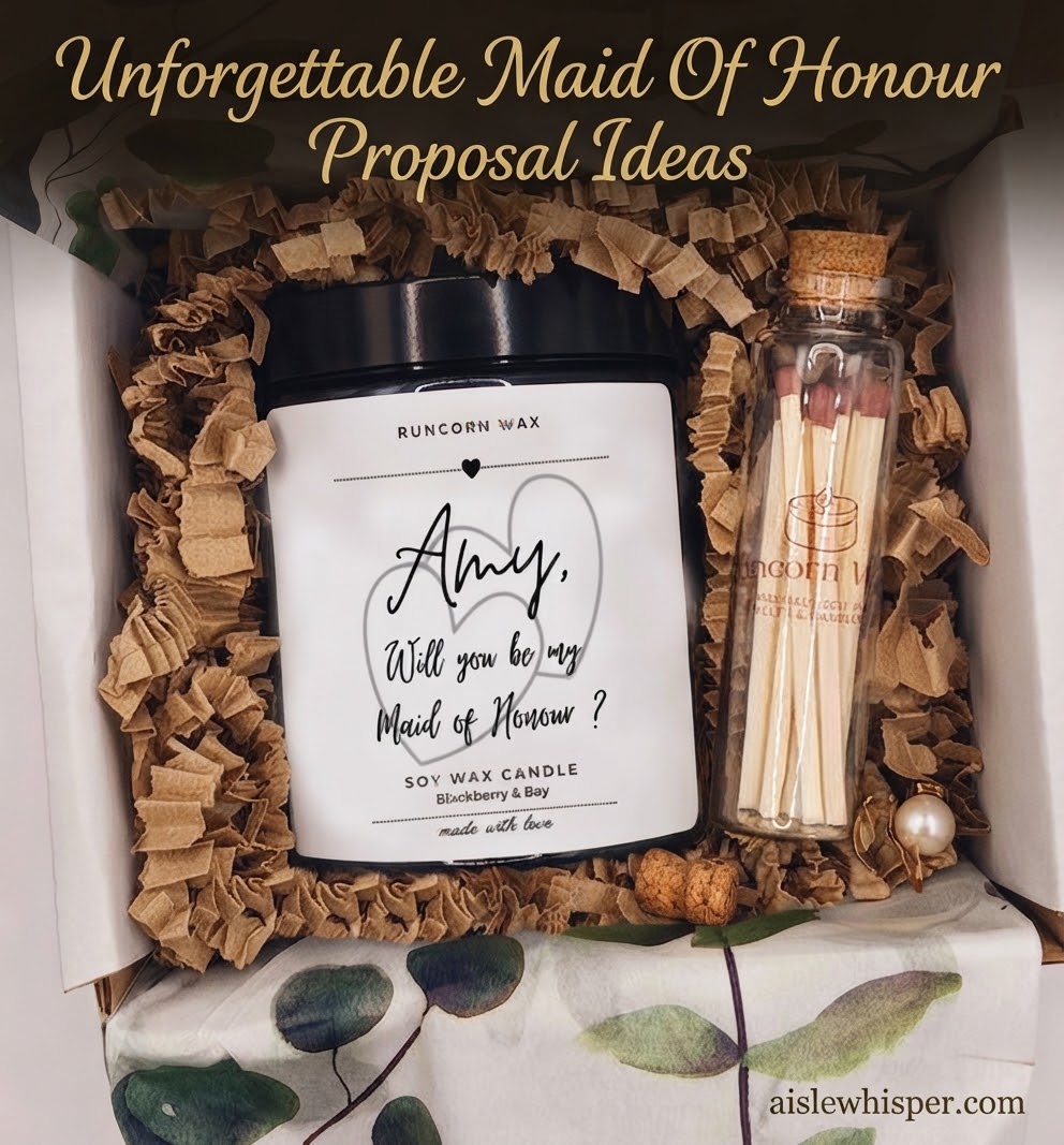 Unforgettable Maid Of Honor Proposal Ideas