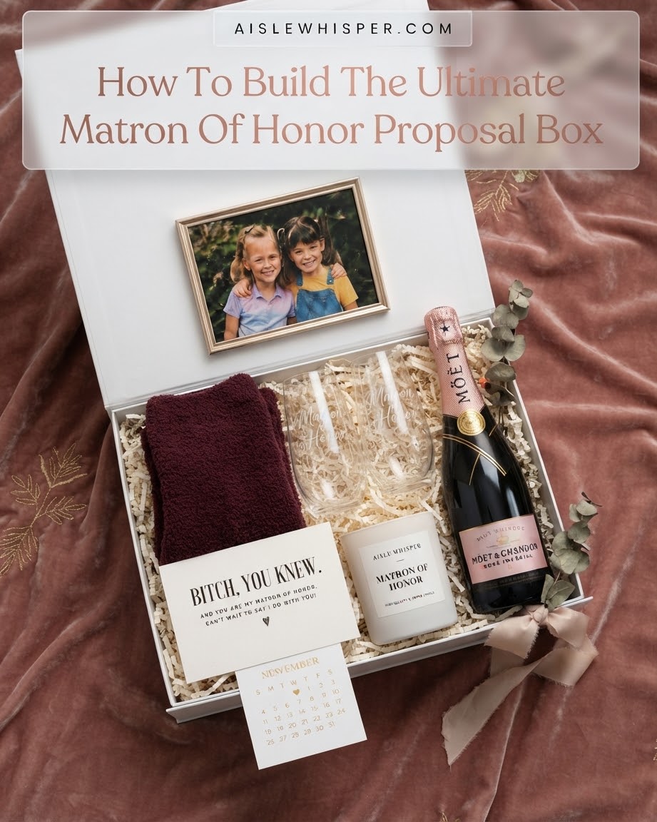 How To Build The Ultimate Matron Of Honor Proposal Box