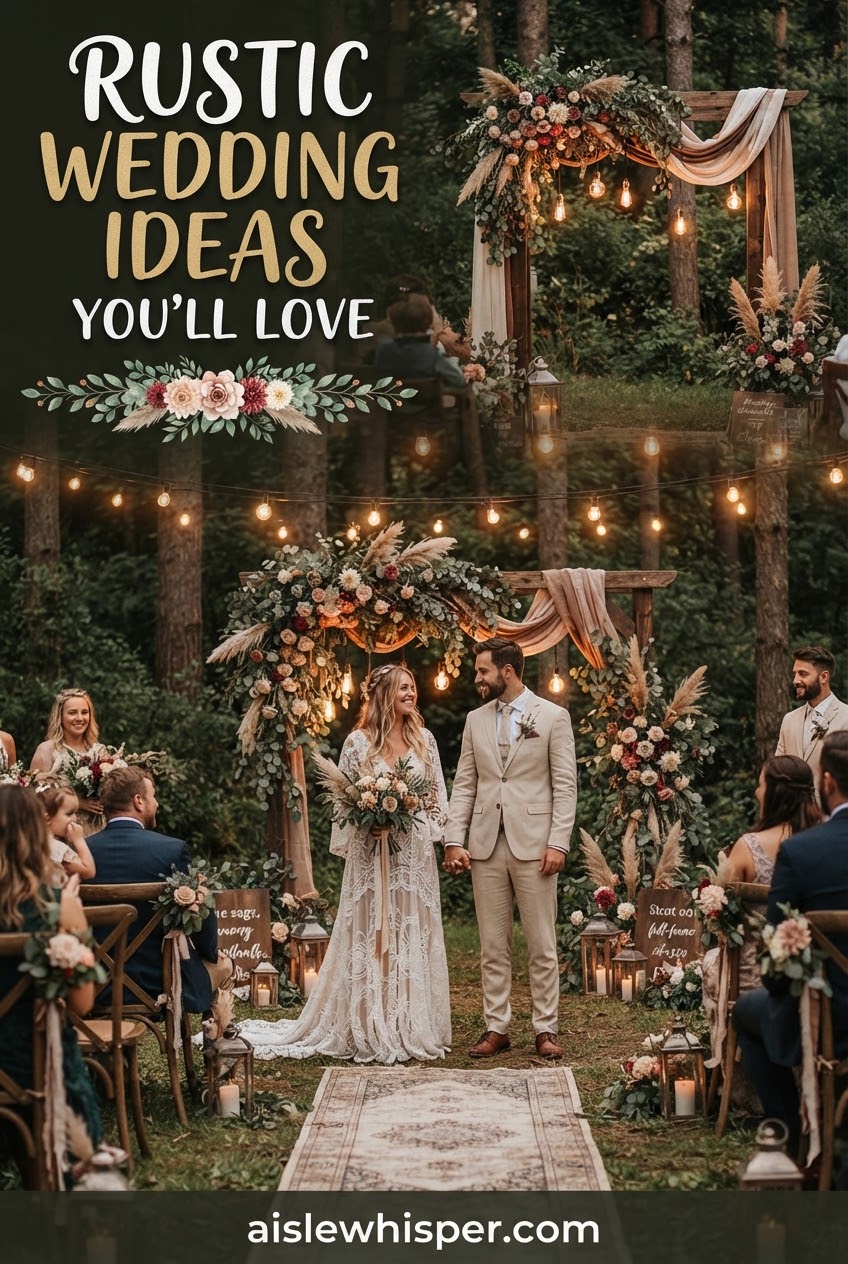 Rustic Wedding Ideas You'll Love