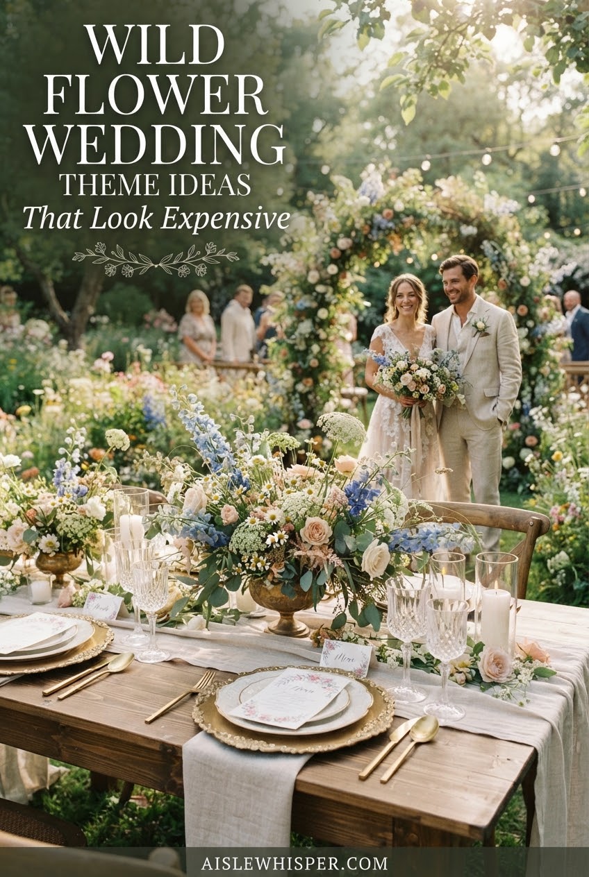 Wildflower Wedding Theme Ideas That Look Expensive
