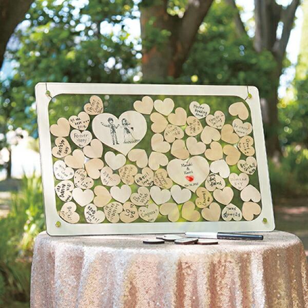 Creative wedding guest book alternative