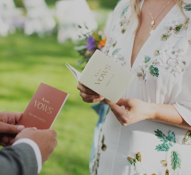 Personalized wedding ceremony