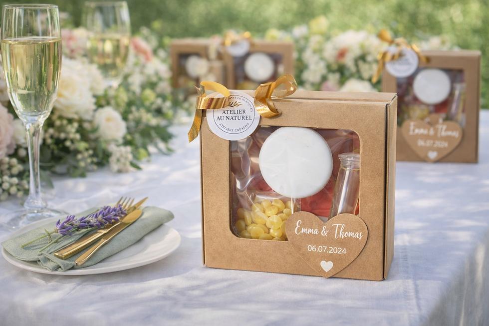 Personalized wedding favors