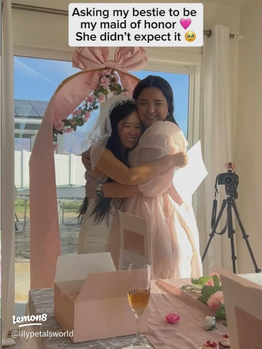 Video Message Maid of Honor Proposal